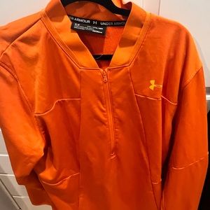 Under armour performance 1/4 zip collarless